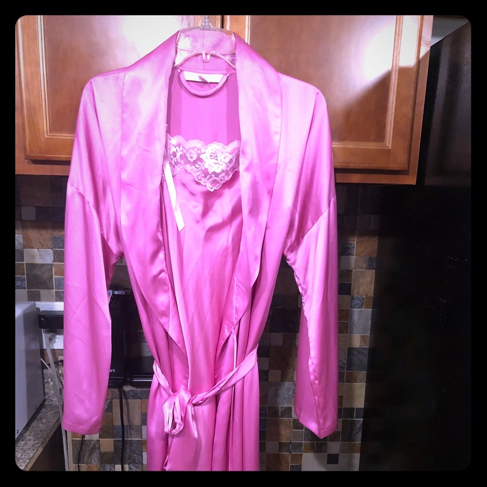Victoria Secret robe and night gown.